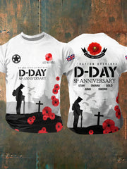 T-shirt D-DAY à manches courtes 81ST Anniversary Homme