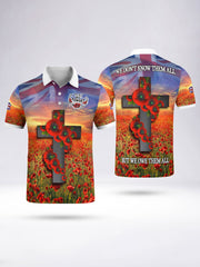 à manches courtes Poppy Cross Homme