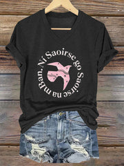 T-shirt Ní Saoirse go Saoirse na mBan Femme