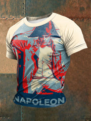 T-shirt imprimé à manches courtes Grande Armée Homme