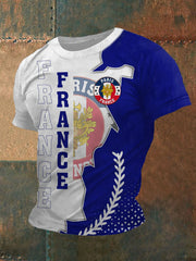 T-shirt manches courtes France pour homme