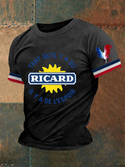 T-shirt imprimé à manches courtes Tant Qu'il Y A Du  Homme