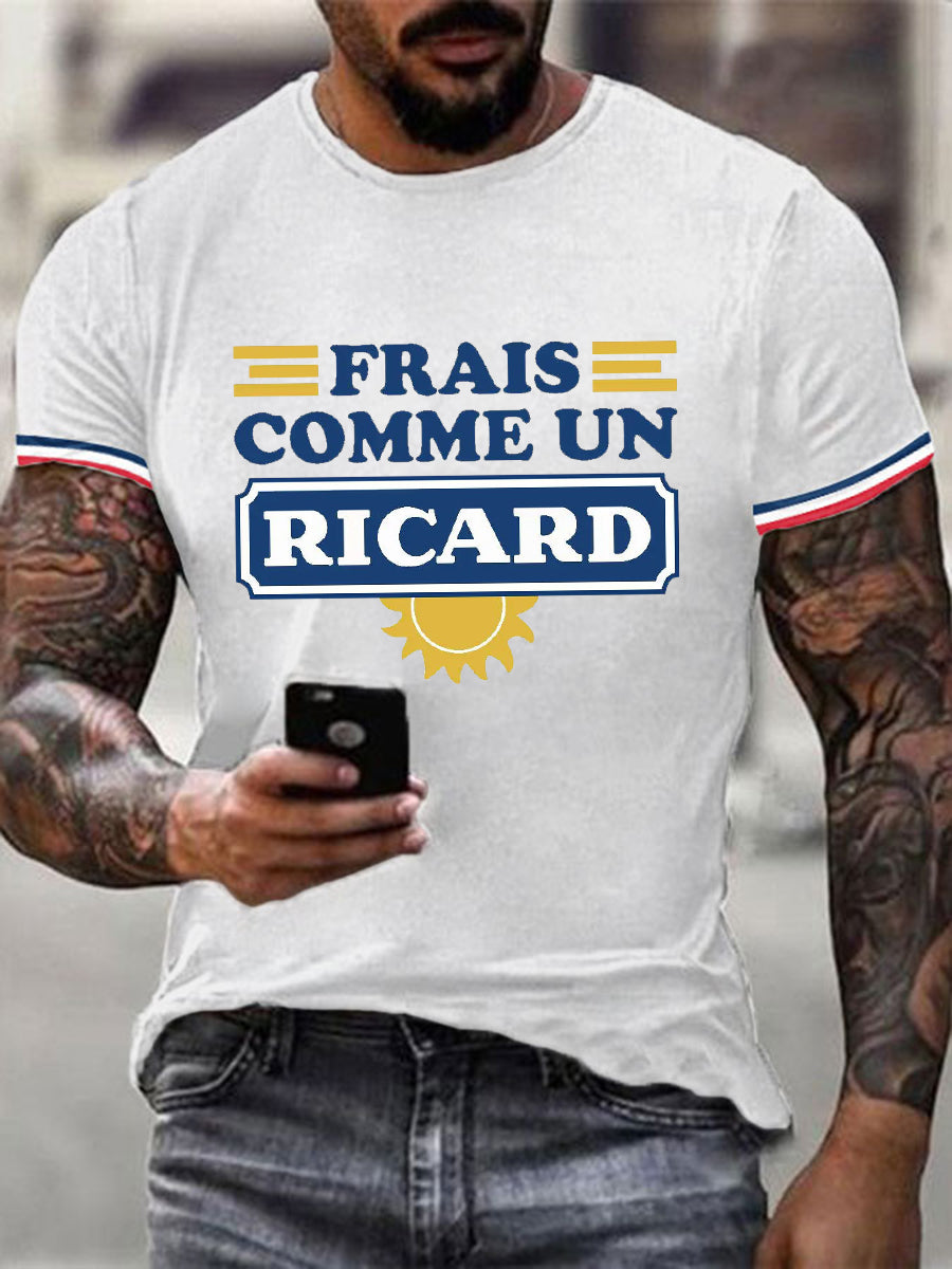 T-shirt à manches courtes Frais Comme Un  pour homme