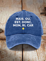 Chapeau Imprimé Mais Ou Est Donc Mon  Unisexe