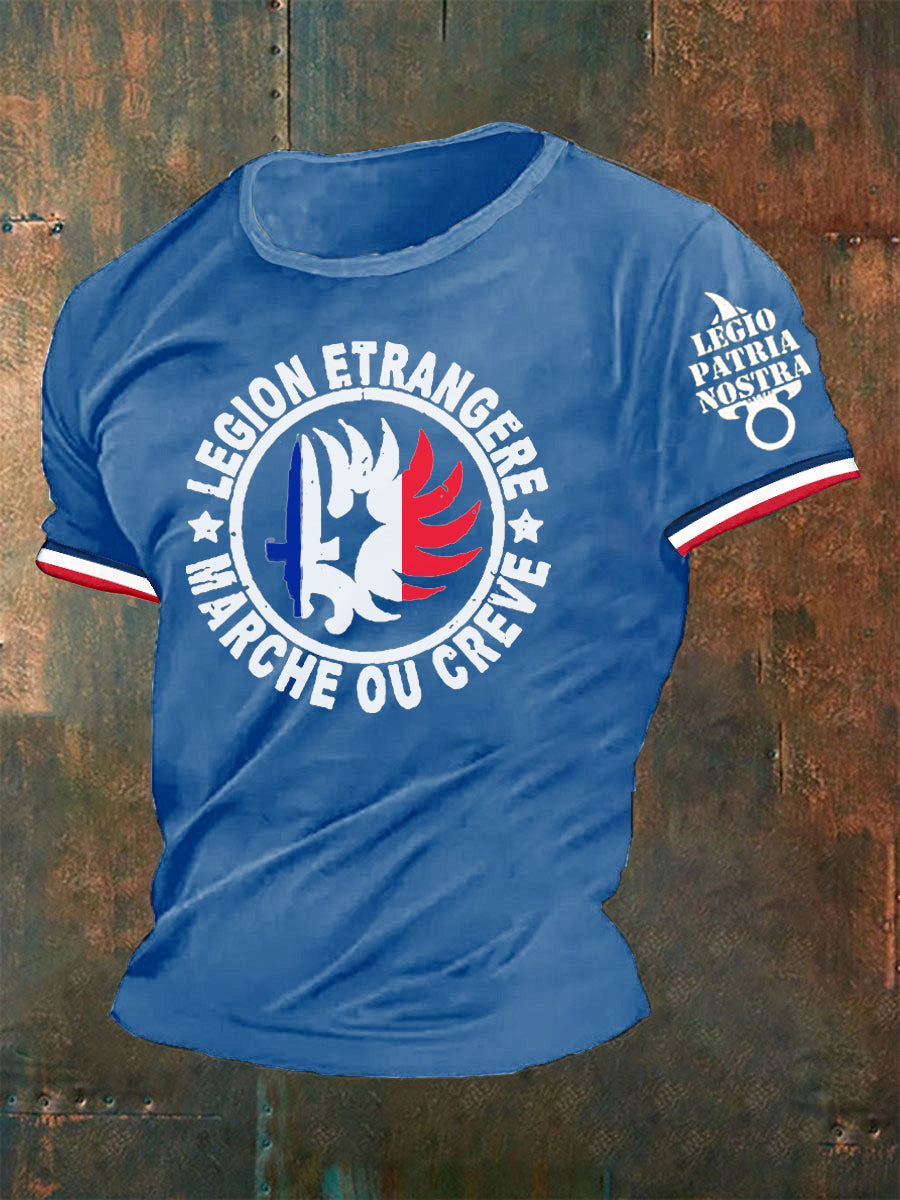 T-shirt Légion Étrangère Legio Patria  France pour homme