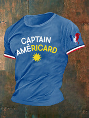 T-shirt Captain Américard Homme