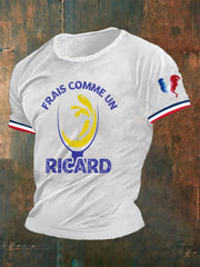 T-shirt Frais Comme un  Pastis Apéritif Homme