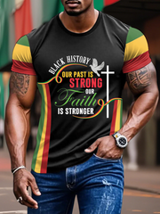 T-shirt imprimé noir History  1865 pour homme