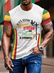 T-shirt imprimé noir History  1865 pour homme