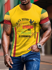T-shirt imprimé noir History  1865 pour homme