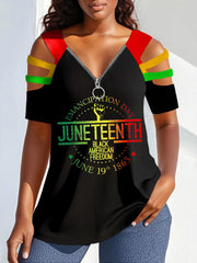 T-shirt à épaules dénudées  pour femme