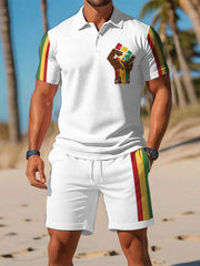 Ensemble de  imprimé Black History  1865 Homme