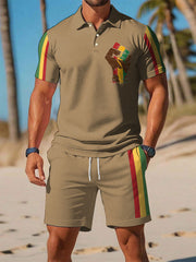 Ensemble de  imprimé Black History  1865 Homme
