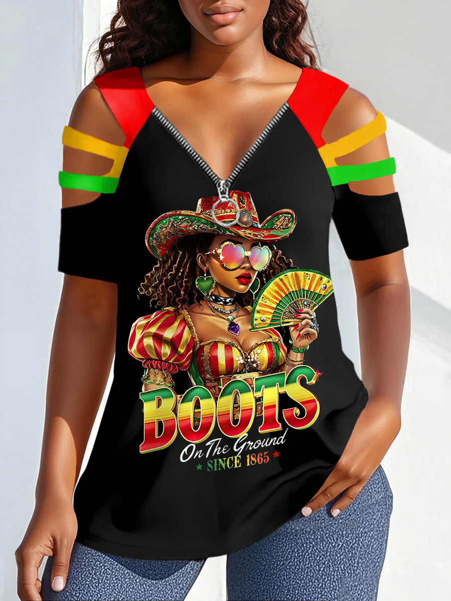 Bottes pour femmes sur le sol depuis 1865 Casual Zip Top