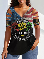 Hauts imprimés Black History  Femme