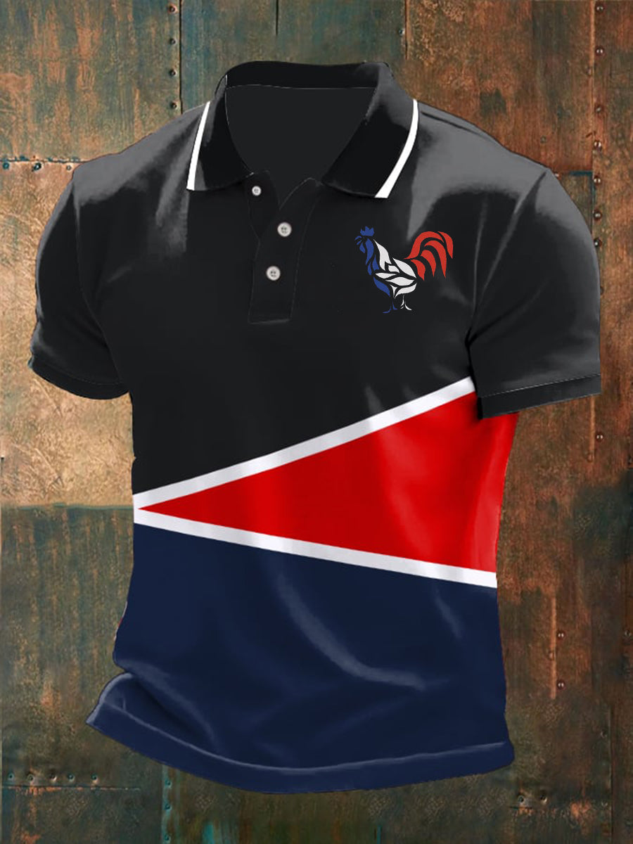 T-shirt à manches courtes Le Coq Gaulois Homme