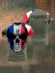 T-shirt imprimé French Armée de terre pour homme