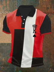 T-shirt de poker pour hommes
