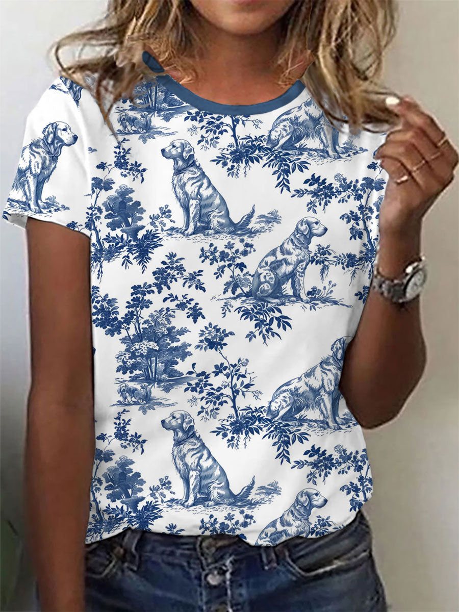 T-shirts Golden Retriever pour femmes
