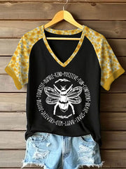 T-shirt Bee pour femme