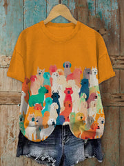 T-shirt respectueux des animaux pour femmes