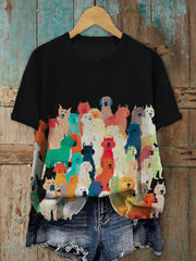 T-shirt respectueux des animaux pour femmes