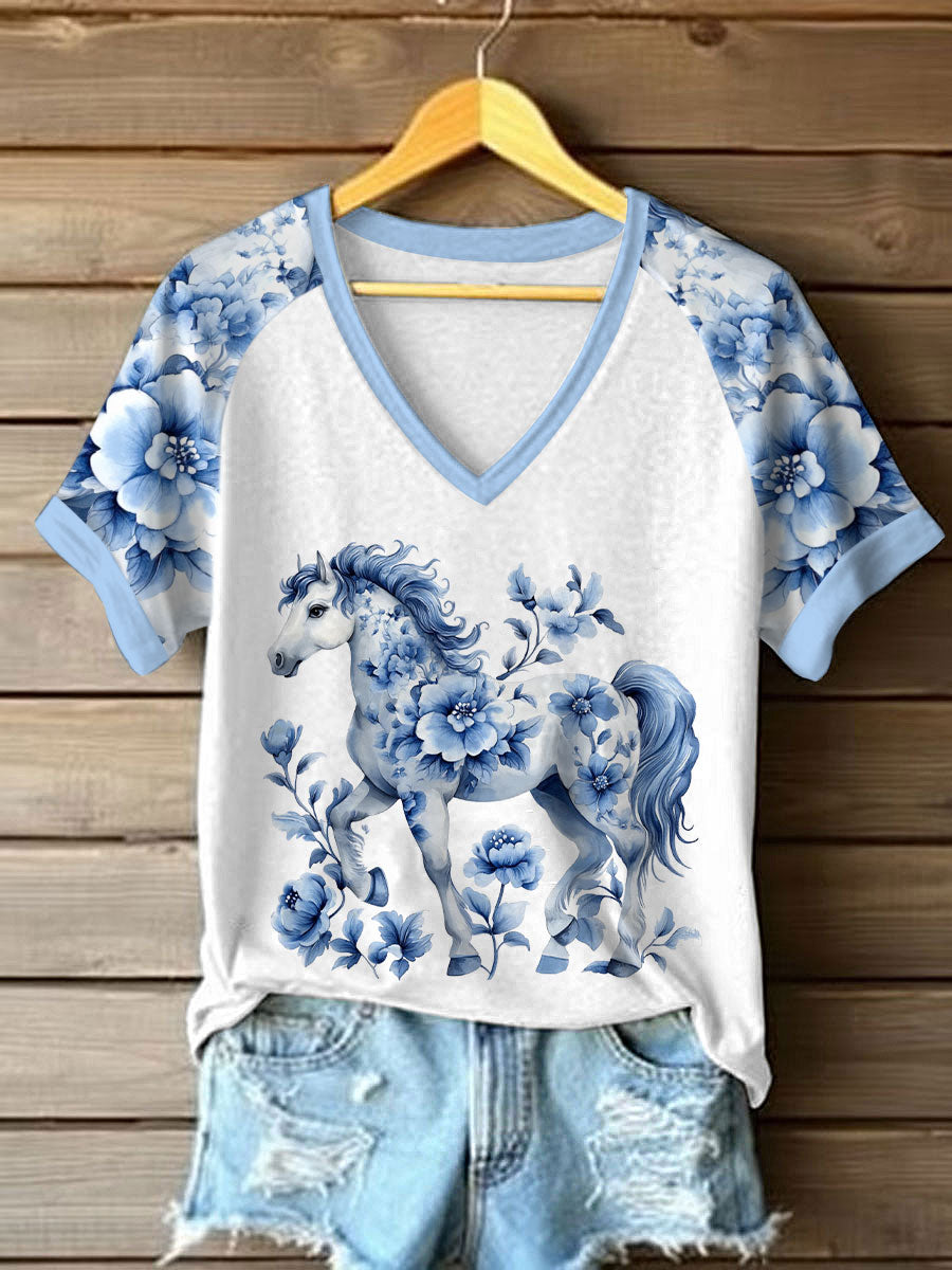 T-shirt Cheval Femme