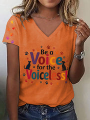 T-shirt respectueux des animaux pour femmes