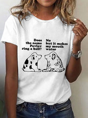 T-shirt respectueux des animaux pour femmes