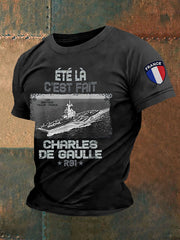 T-shirt à manches courtes  De Gaulle R91 Homme