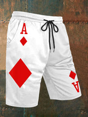 Short Poker Square A pour hommes