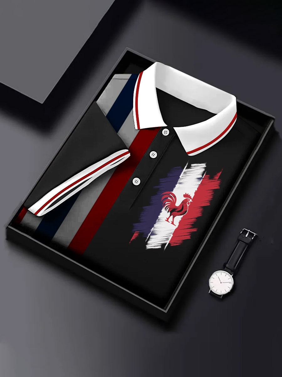 T-shirt à manches courtes Le Coq Gaulois France Homme