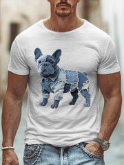 Lovely Patchwork Art T-shirt pour hommes