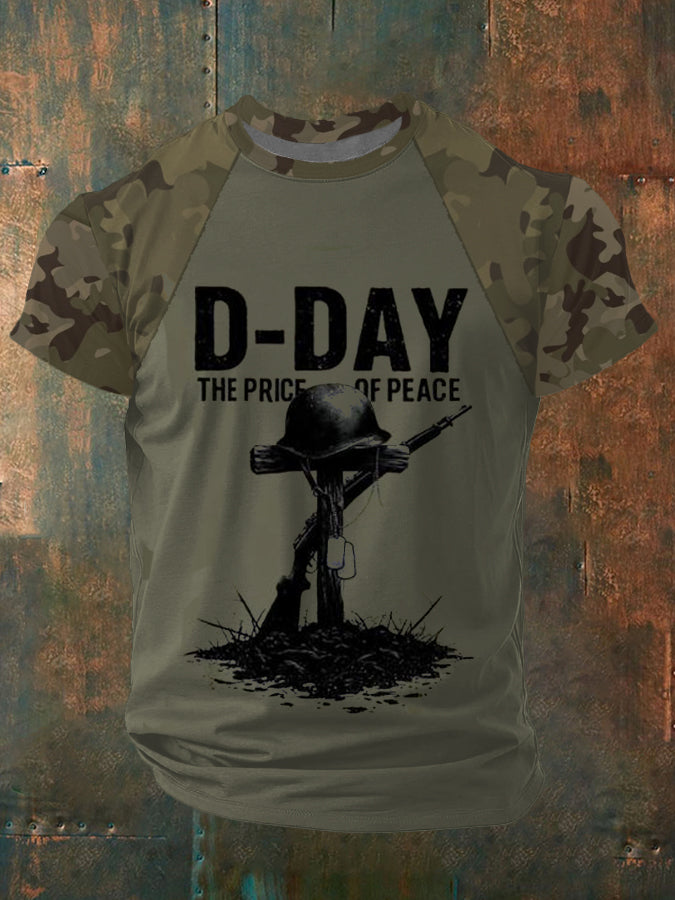 T-shirt 1944 Normandie Military History D-Day pour homme