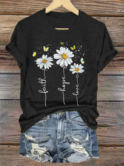 T-shirt Décontracté   Love Daisy Femme