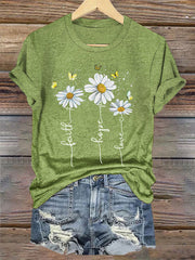T-shirt Décontracté   Love Daisy Femme