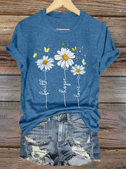 T-shirt Décontracté   Love Daisy Femme