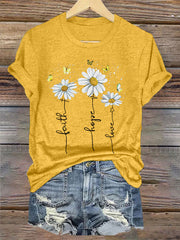 T-shirt Décontracté   Love Daisy Femme