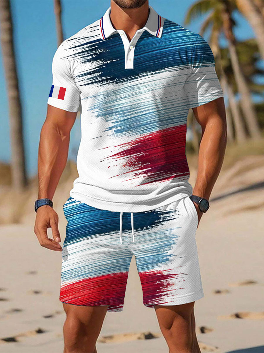 Ensemble deux pièces France haut et bas homme