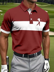 Chemise à manches courtes Business Casual Golf pour hommes