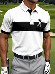Chemise à manches courtes Business Casual Golf pour hommes