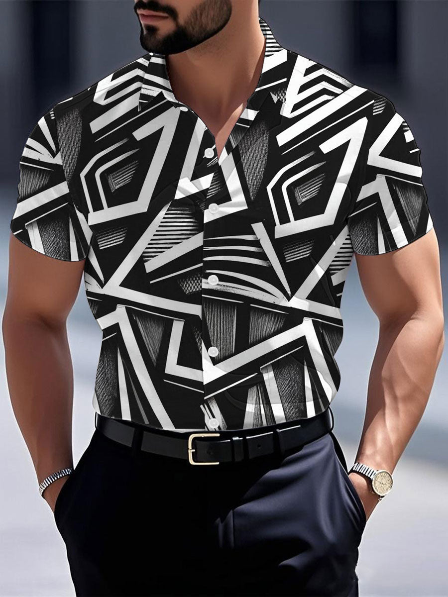 Chemise d'affaires décontractée pour hommes
