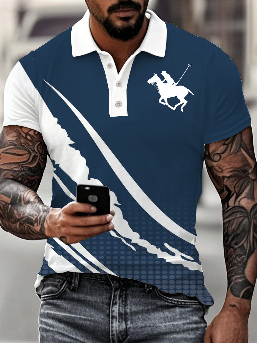 Chemise Casual Business à manches courtes pour hommes