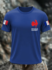 Hommes Rugby Lovers Fans Cadeau Casual Tee