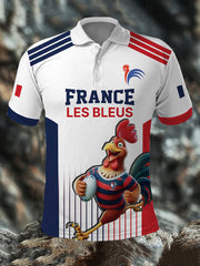Chemise à manches courtes France Rugby Homme