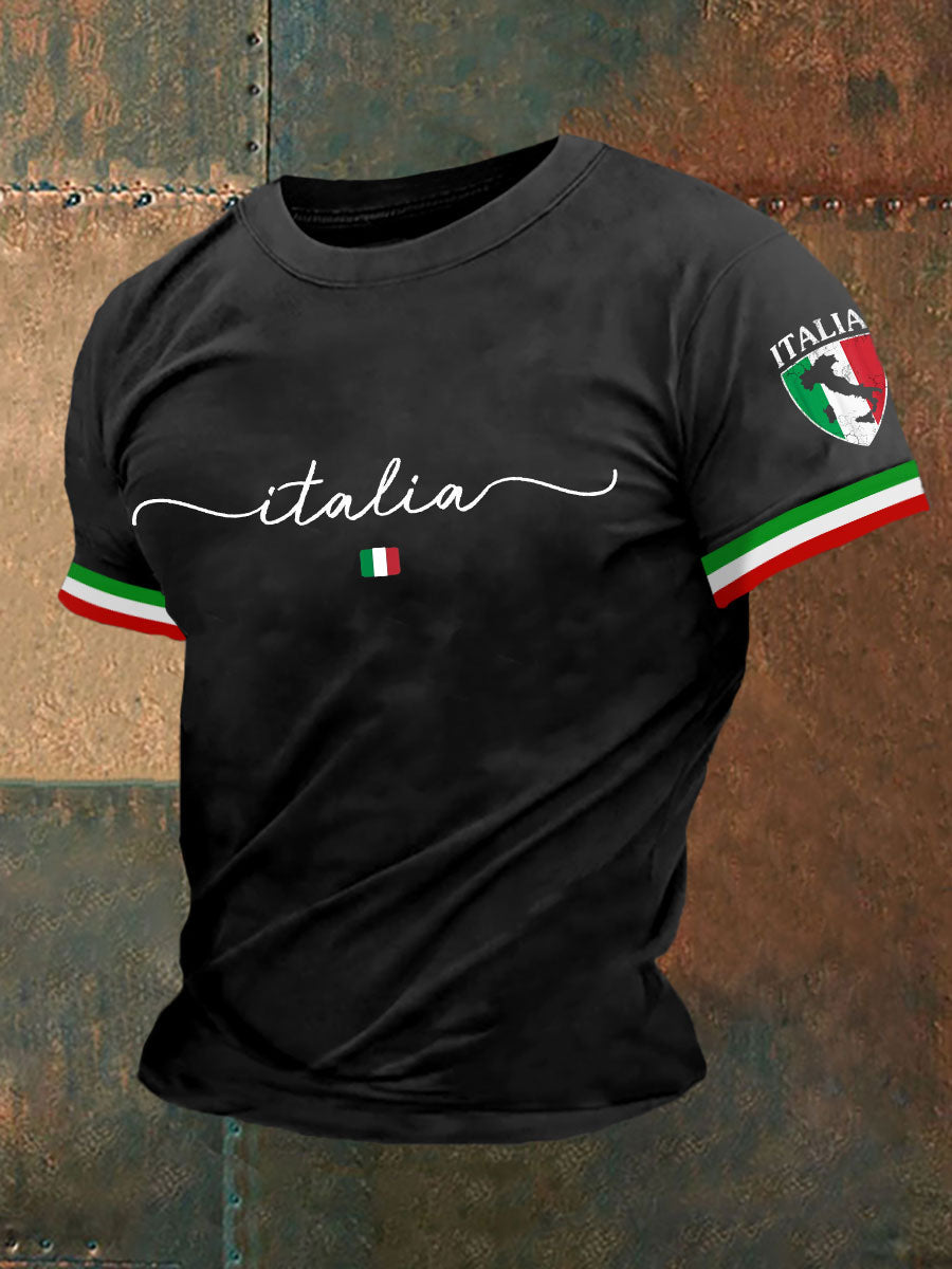T-shirts italiens de style des hommes