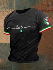 T-shirts italiens de style des hommes