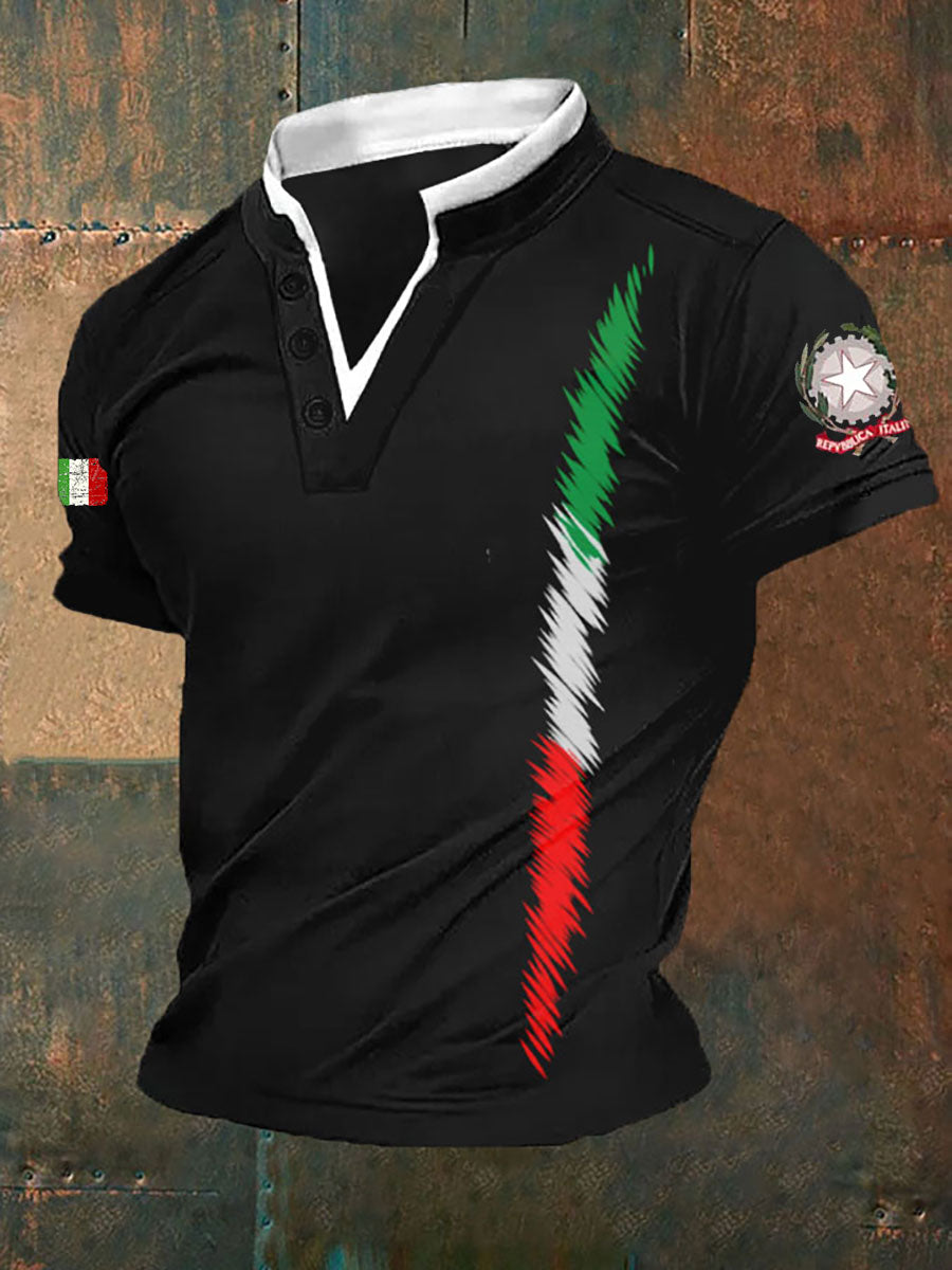 T-shirts italiens de style des hommes