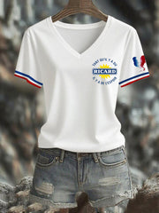T-shirt manches courtes Ricard Femme