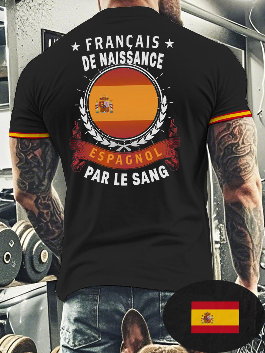T-shirt Spain Par Le Sang pour homme